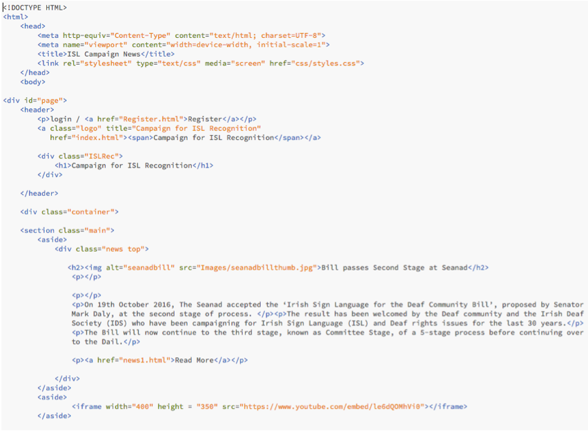 html